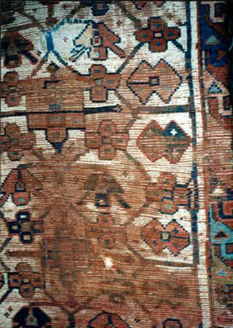 A seventeenth Century Verdure tapestry that has been cleaned and